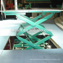 Hydraulic stationary miniature scissor lift